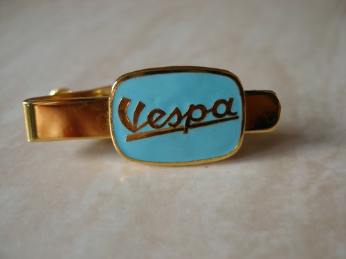 Vintage vespa scooter lapel - vintage,