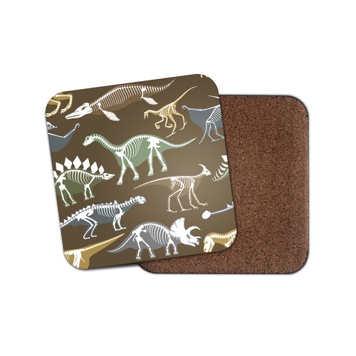 Awesome dinosaur cork backed - dinosaur,