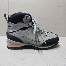 GARMONT ASCENT WOMEN'S GORETEX NUBUCK HIKING CAMPING BOOTS GREY/BLACK  UK5 EU38