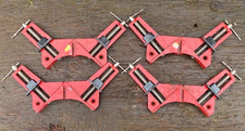 4x Corner Cramps Mitre Clamps Carpenters Tools