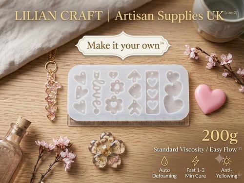 Love heart flower silicone - love,