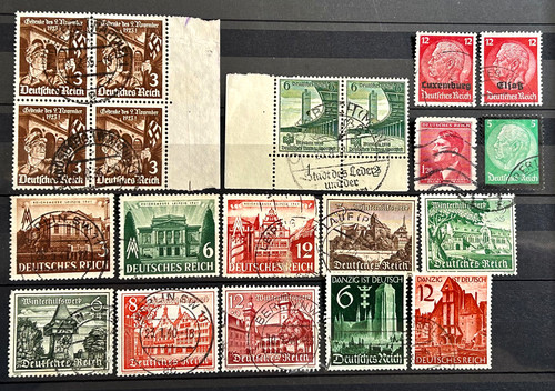 German reich stamps lot - german, of