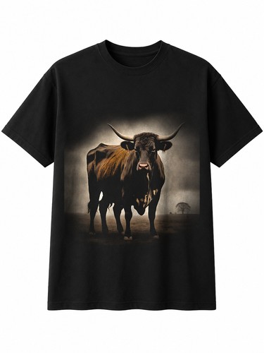 Hereford bull torn - bull,