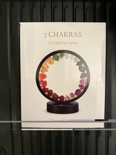 Chakras crystal zen lamp 7 - chakras,