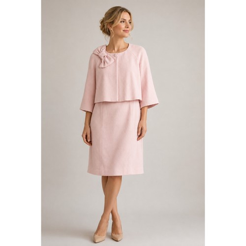 Gold blush pink dress - gold,