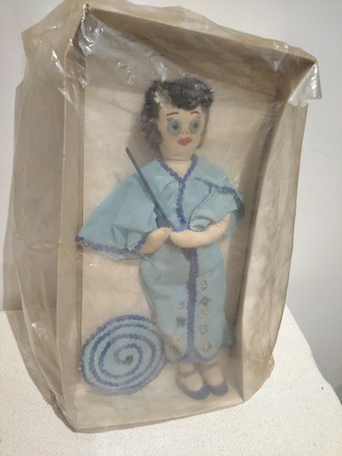 Vintage lenci style doll 1950s - vintage,