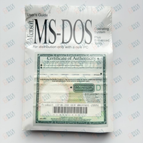 Microsoft dos v6 22 - ms-dos, v6.22