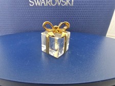 SWAROVSKI MEMORIES 'PRESENT' GOLD UNBOXED