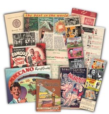 1950s Childhood ~ Nostalgic Memorabilia Pack ~ Replica Gift Pack