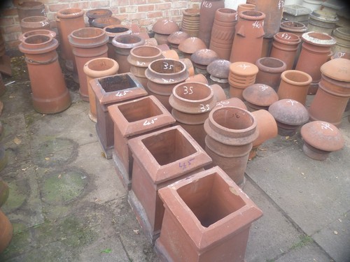 Chimney pots reclaimed - reclaimed,