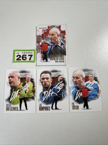 Futera darts cards phil taylor - darts,