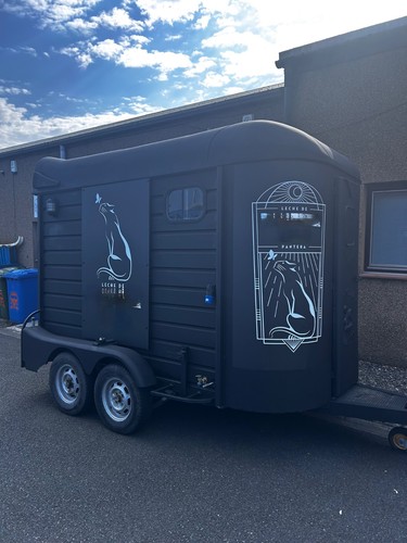 Sinclair horse box conversion - horse,