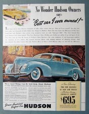 Orig 1939 Hudson Touring Sedan