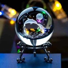 Crystal Ball 3D Effect Glass