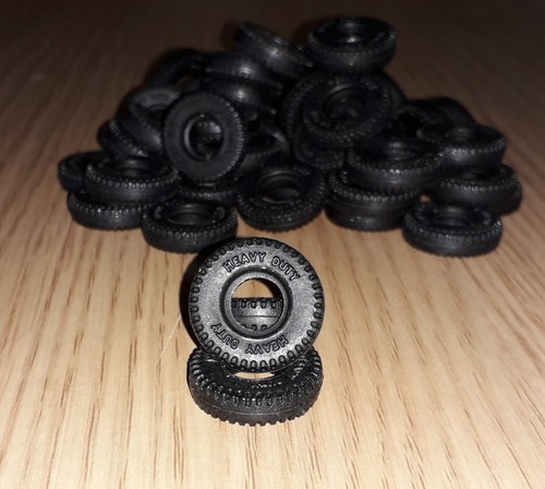 Dinky heavy duty tyres 19mm - duty,