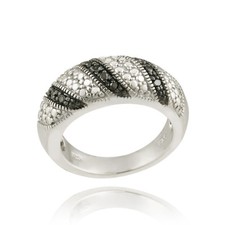 925 Sterling Silver Black