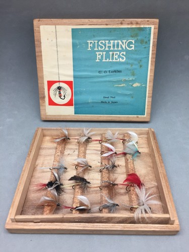 Vintage hand tied fishing - tied,
