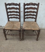 Pair ladderback dining - pair,