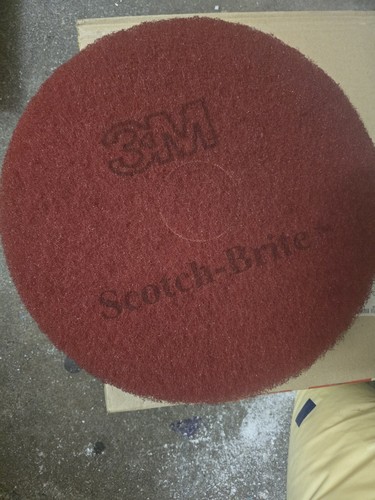 Scotch brite red floor - red,