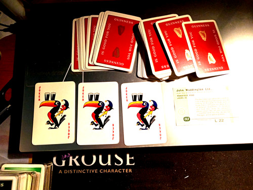 Pack guinness red playing - pack,