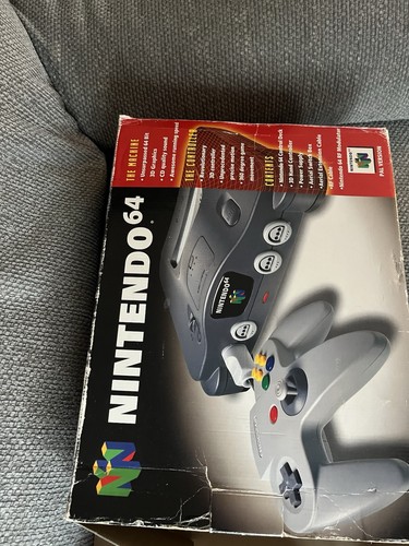 Nintendo pal black - 64, boxed