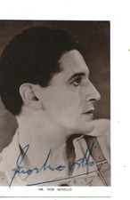 Ivor NOVELLO- Brilliant Welsh Actor, Dramatist, Singer & Composer-Signed Photo