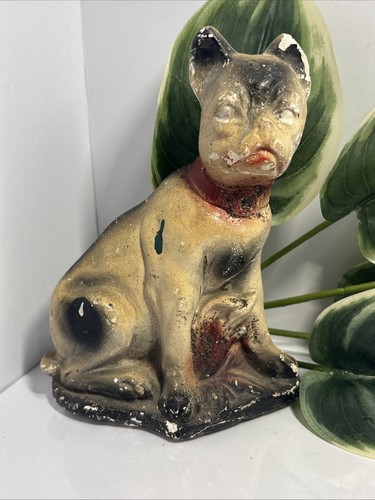 French bulldog chalkware - french,