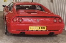 Ferrari F355 Personalised Plates Car Registration Number Private Plate 