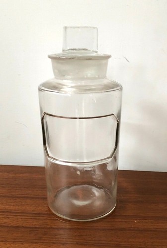 Antique chemist apothecary - chemist, jar