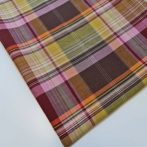 100 cotton tartan fabric - 100%,
