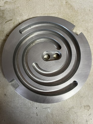 New aluminium tann scroll - aluminium,