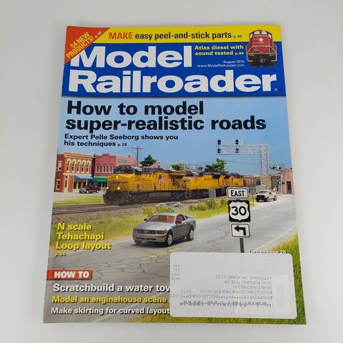 Model railroader magazine aug - railroader,