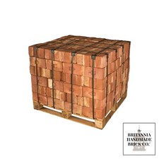 Red Brick Handmade 2 3/4" Facing Wall Brick (pack of 312 brick) Britannia Bricks