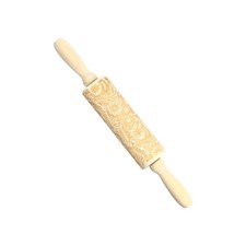 Embossed Rolling Pin Wooden