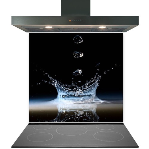 Glass splashback for kitchen - for,