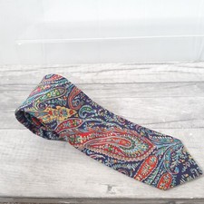 Liberty of London Tie Lloyd Attree & Smith Vintage Paisley Cotton English Tie