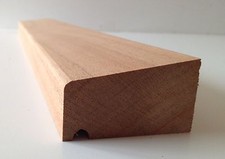 Window Repair Cill Sill Sapele Hardwood Stormproof Casement 75mm X 45mm X 1000mm