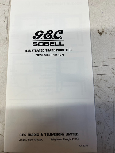 Gec sobell trade price - gec,