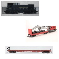 HO Scale Breakdown Crane Set