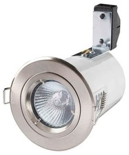 Robus RF201, RF208 & RFS10165GZ Fire & IP65 Rated Fixed & Swivel GU10 Downlights