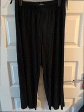 Primark Black Pleated Wide Leg