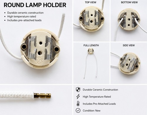 Tanning bed facial lamp socket - bed,