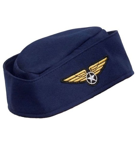 Ladies flight attendant hat - attendant,