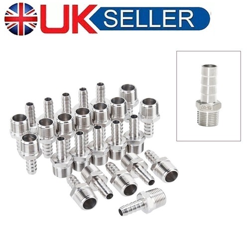 304 stainless steel hosetails - stainless,
