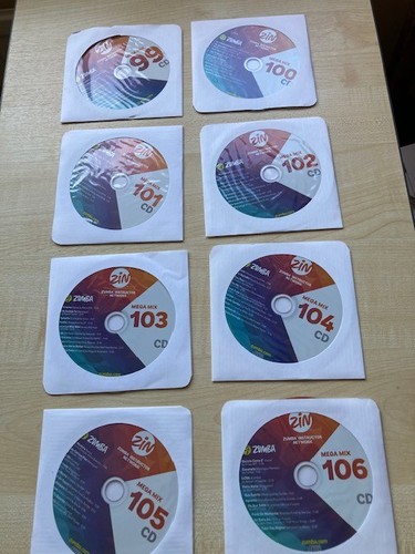 Zumba mega mix cds - zumba, cds: