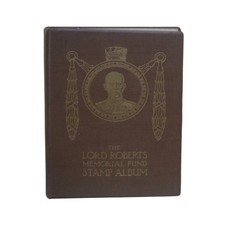 The Lord Roberts Memorial Fund Stamp Album For Disabled Soldiers and Sailors