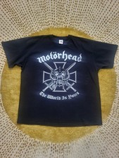 VTG  MOTORHEAD  - THE WORLD IS YOURS 2010 T-SHIRT - Size Adult XL