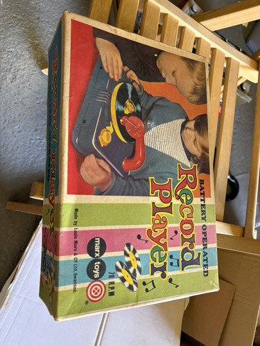 Vintage marx toys record - vintage,