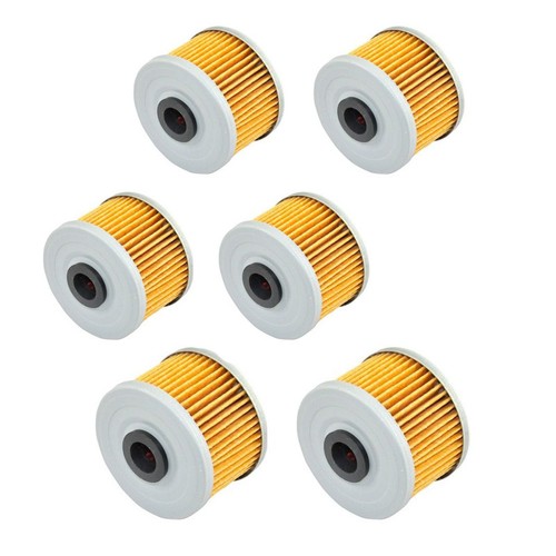 6pcs engine oil filter for - engine,