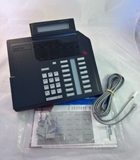 Nortel Networks NTMN67  M2216D Meridian twin headset phone BLACK - NEW